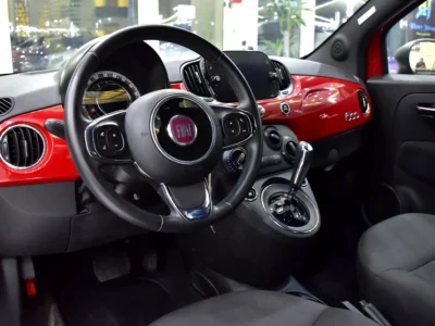 2024 Fiat 500 Dolcevita 4 Cylinders Petrol Engine Red Black Hatchback GCC Specs Automatic