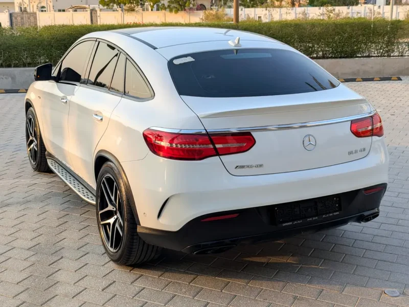 2019 Mercedes-Benz GLE Coupe GLE 43 AMG V6 Biturbo Petrol Engine White Brown SUV GCC