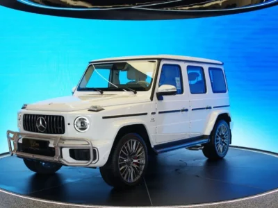 2026 Mercedes-Benz G-Class G63 AMG 4.0 Litres V8 Petrol Engine White Beige SUV GCC Specs