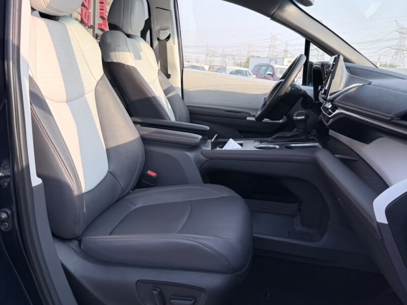 2023 TOYOTA SIENNA XLE HYBRID 2.5 Litres 4 Cylinders Engine Blue Grey SUV Canadian Specs