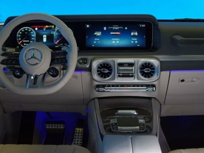 2026 Mercedes-Benz G-Class G63 AMG 4.0 Litres V8 Petrol Engine White Beige SUV GCC Specs
