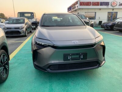 2023 Toyota BZ4X Electric Vehicle Grey Beige SUV GCC Automatic FWD