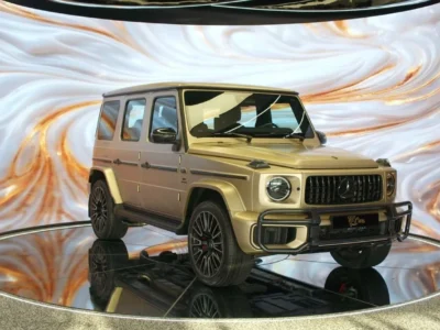 2026 Mercedes-Benz G-Class G63 AMG 4.0 Litres V8 Petrol Engine Gold Black SUV GCC Specs