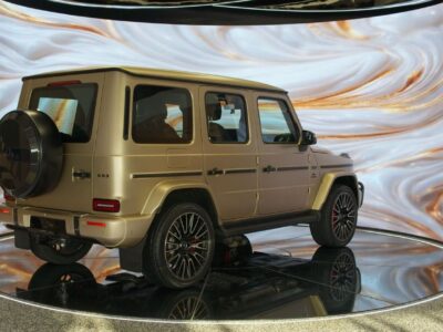2026 Mercedes-Benz G-Class G63 AMG 4.0 Litres V8 Petrol Engine Gold Black SUV GCC Specs