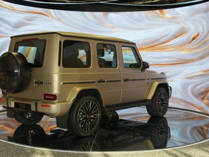 2026 Mercedes-Benz G-Class G63 AMG 4.0 Litres V8 Petrol Engine Gold Black SUV GCC Specs