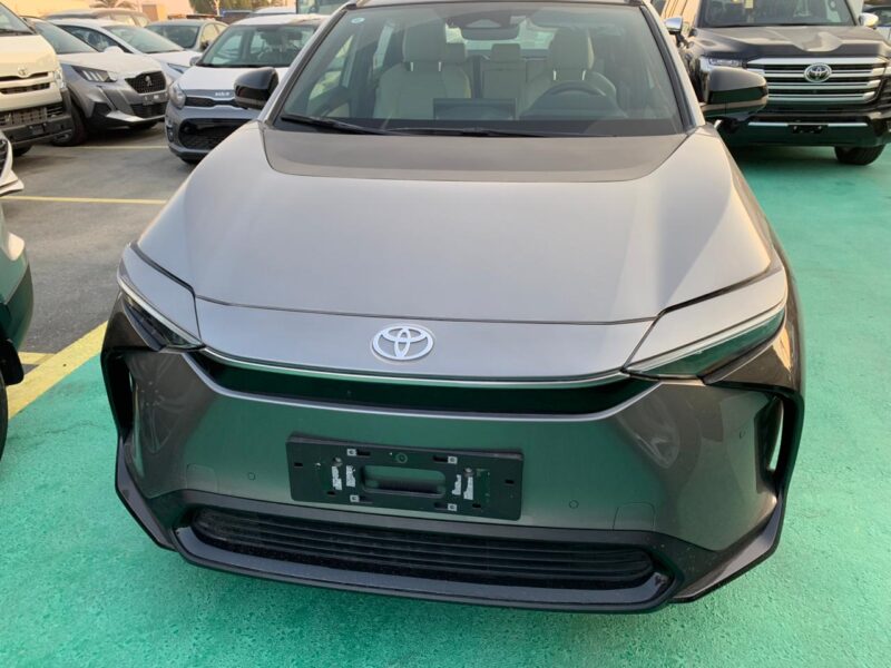 2023 Toyota BZ4X Electric Vehicle Grey Beige SUV GCC Automatic FWD