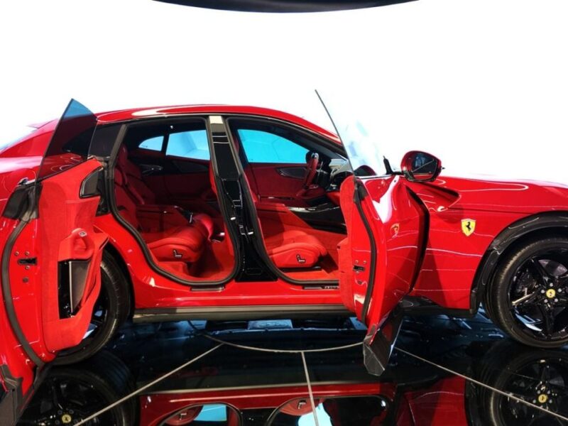 2026 Ferrari Purosangue Standard 6.5 Litres V12 Petrol Engine Red SUV Full Carbon Fully Loaded