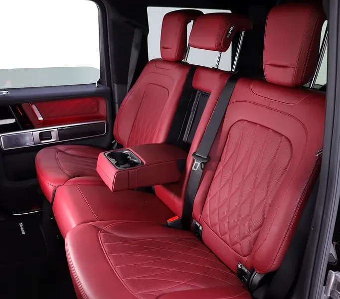 2026 Mercedes-Benz G-Class G 63 AMG 4.0L V8 Biturbo Engine Black Maroon SUV CARBON INTERIOR