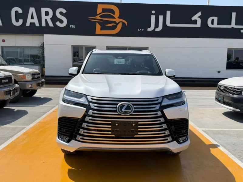 2026 Lexus LX700h SIGNATURE 3.5 Litres 6 Cylinders Hybrid Engine White Tan SUV GCC Specs
