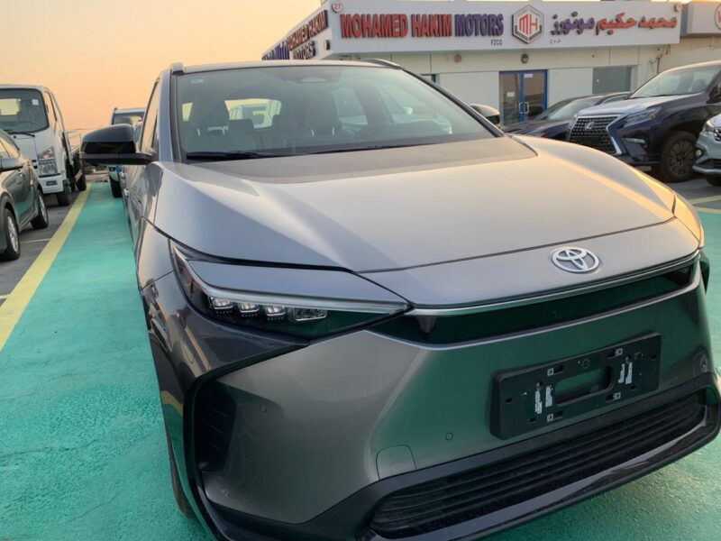 2023 Toyota BZ4X Electric Vehicle Grey Beige SUV GCC Automatic FWD