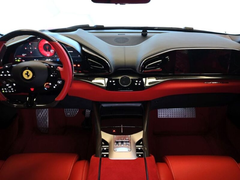 2026 Ferrari Purosangue Standard 6.5 Litres V12 Petrol Engine Red SUV Full Carbon Fully Loaded