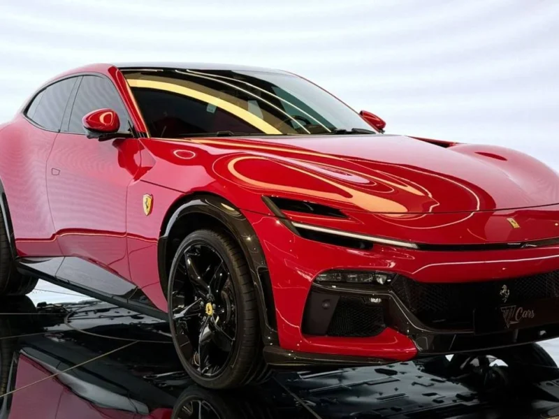 2026 Ferrari Purosangue Standard 6.5 Litres V12 Petrol Engine Red SUV Full Carbon Fully Loaded