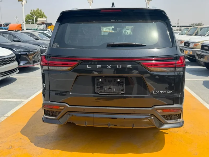2026 Lexus LX700h F SPORT 3.5 Litres 6 Cylinders Hybrid Engine Black Red SUV GCC Specs