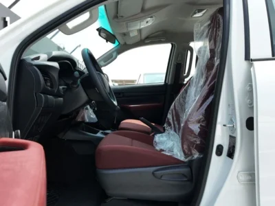 2026 Toyota Hilux DLX Double Cab 2.4L 4 Cylinders Diesel Engine White Red Pickup Truck Manual