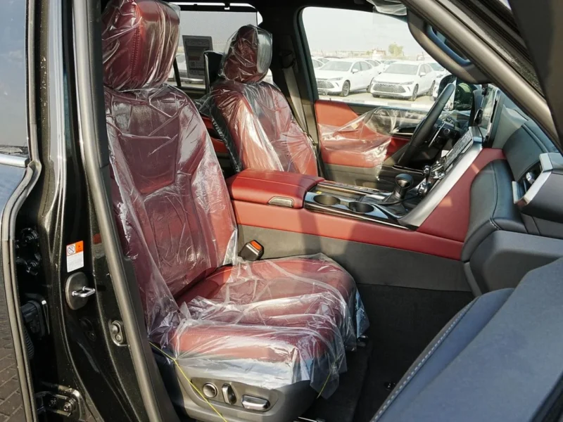 2026 LEXUS LX500D 3.3 Litres 6 Cylinders DIESEL Engine Black Red SUV Automatic 26-SPEAKER ML