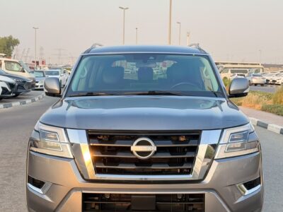 2022 NISSAN ARMADA S 5.6 Litres V8. VVT Petrol Engine Grey Black SUV Full-Option