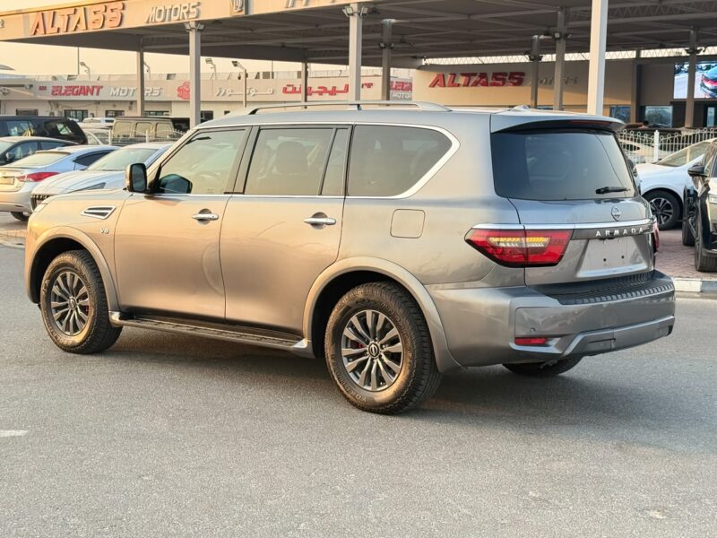 2022 NISSAN ARMADA S 5.6 Litres V8. VVT Petrol Engine Grey Black SUV Full-Option