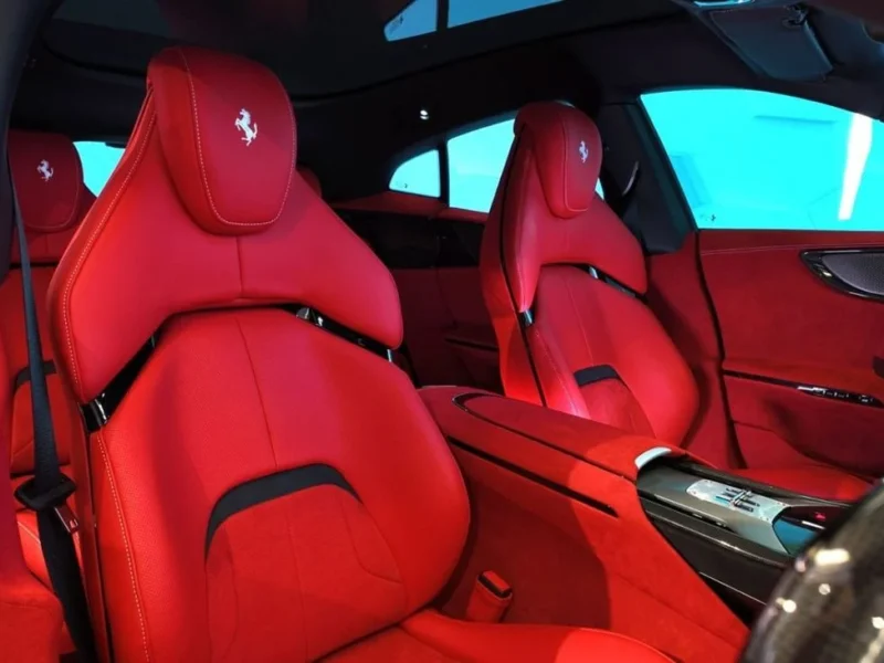 2026 Ferrari Purosangue Standard 6.5 Litres V12 Petrol Engine Red SUV Full Carbon Fully Loaded