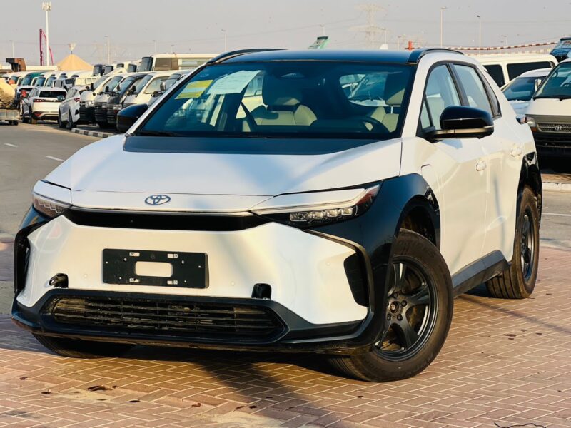 2023 Toyota BZ4X Fully Electric Vehicle White Beige SUV GCC Automatic FWD