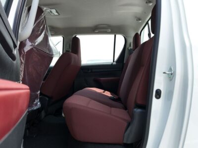 2026 Toyota Hilux DLX Double Cab 2.4L 4 Cylinders Diesel Engine White Red Pickup Truck Manual