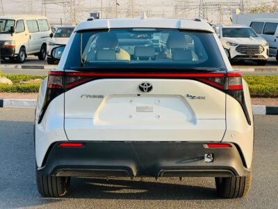 2023 Toyota BZ4X Fully Electric Vehicle White Beige SUV GCC Automatic FWD