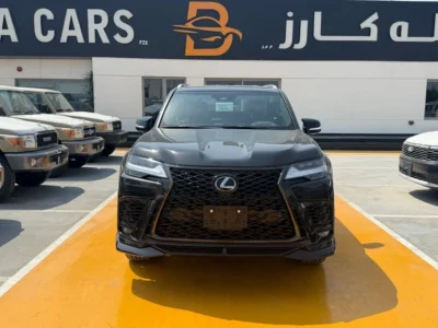 2026 Lexus LX700h F SPORT 3.5 Litres 6 Cylinders Hybrid Engine Black Red SUV GCC Specs