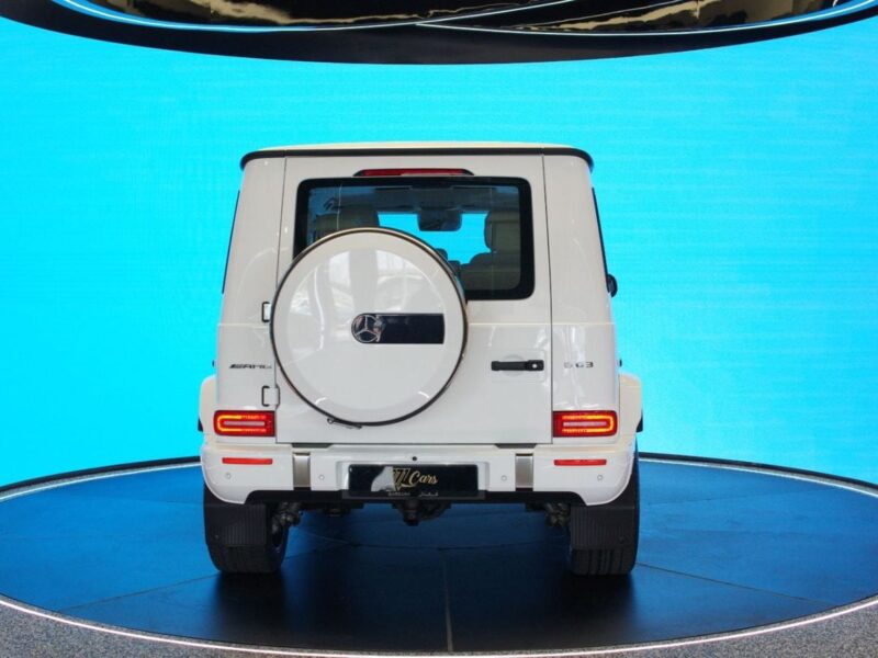 2026 Mercedes-Benz G-Class G63 AMG 4.0 Litres V8 Petrol Engine White Beige SUV GCC Specs