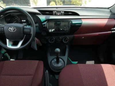 2026 Toyota Hilux DLX Double Cab 2.4L 4 Cylinders Diesel Engine White Red Pickup Truck Manual