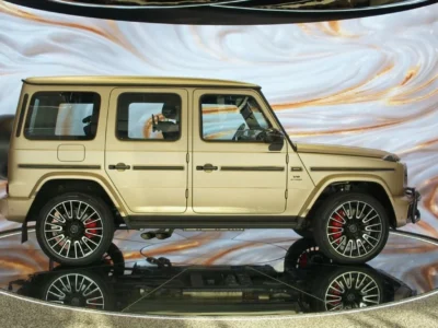2026 Mercedes-Benz G-Class G63 AMG 4.0 Litres V8 Petrol Engine Gold Black SUV GCC Specs