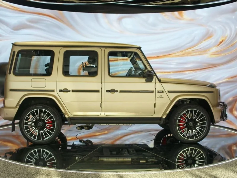 2026 Mercedes-Benz G-Class G63 AMG 4.0 Litres V8 Petrol Engine Gold Black SUV GCC Specs