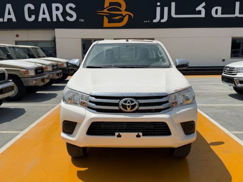 2026 Toyota Hilux GL SC 2.7 Litres 4 Cylinders Petrol Engine White Red Pickup Truck GCC Specs