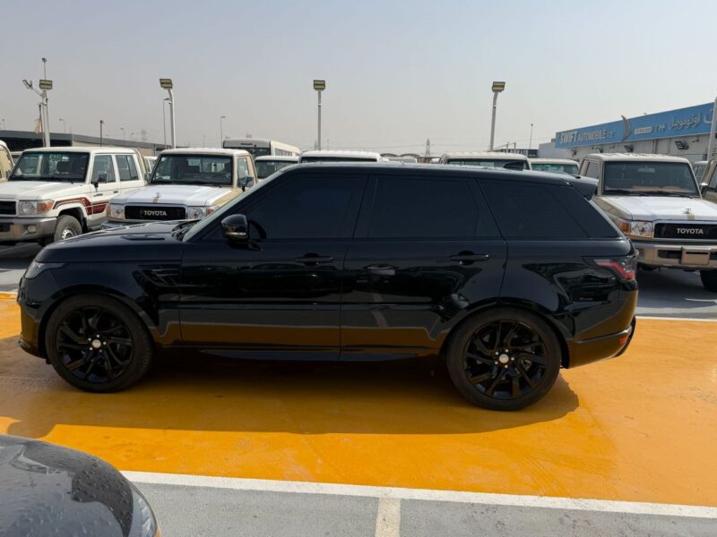2020 Land Rover Range Rover Sport HSE 3.0 Litres 6 Cylinders Petrol Engine Black Red SUV GCC