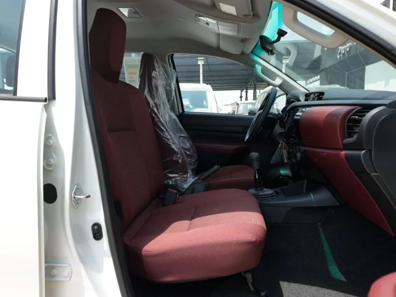 2026 Toyota Hilux DLX Double Cab 2.4L 4 Cylinders Diesel Engine White Red Pickup Truck Manual