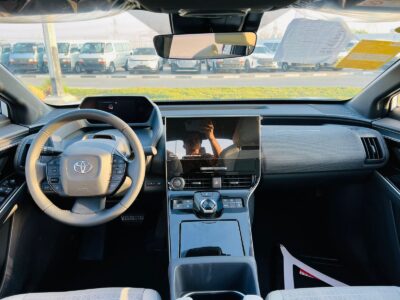 2023 Toyota BZ4X Fully Electric Vehicle White Beige SUV GCC Automatic FWD