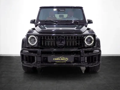 2026 Mercedes-Benz G-Class G 63 AMG 4.0L V8 Biturbo Engine Black Maroon SUV CARBON INTERIOR