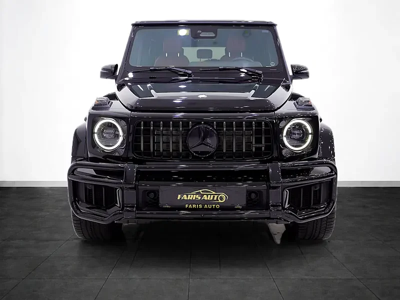 2026 Mercedes-Benz G-Class G 63 AMG 4.0L V8 Biturbo Engine Black Maroon SUV CARBON INTERIOR
