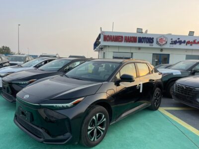 2023 Toyota BZ4X Fully Electric Vehicle Black SUV GCC Automatic FWD