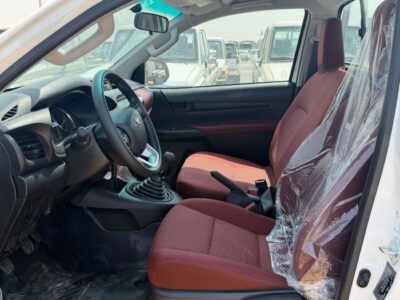 2026 Toyota Hilux GL SC 2.7 Litres 4 Cylinders Petrol Engine White Red Pickup Truck GCC Specs