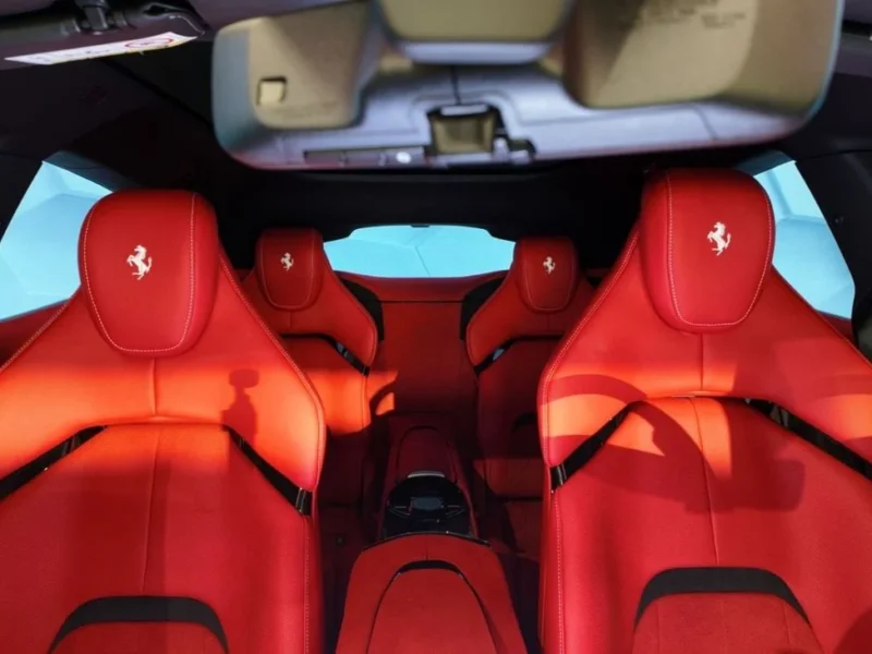 2026 Ferrari Purosangue Standard 6.5 Litres V12 Petrol Engine Red SUV Full Carbon Fully Loaded