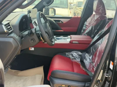 2026 Lexus LX700h F SPORT 3.5 Litres 6 Cylinders Hybrid Engine Black Red SUV GCC Specs