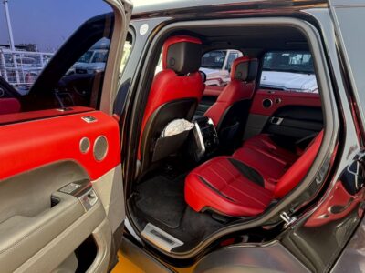 2020 Land Rover Range Rover Sport HSE 3.0 Litres 6 Cylinders Petrol Engine Black Red SUV GCC