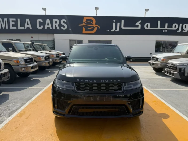 2020 Land Rover Range Rover Sport HSE 3.0 Litres 6 Cylinders Petrol Engine Black Red SUV GCC