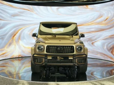 2026 Mercedes-Benz G-Class G63 AMG 4.0 Litres V8 Petrol Engine Gold Black SUV GCC Specs