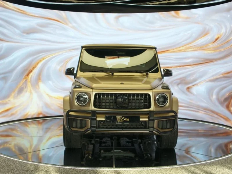 2026 Mercedes-Benz G-Class G63 AMG 4.0 Litres V8 Petrol Engine Gold Black SUV GCC Specs