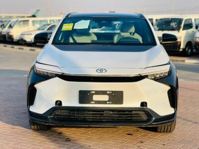 2023 Toyota BZ4X Fully Electric Vehicle White Beige SUV GCC Automatic FWD