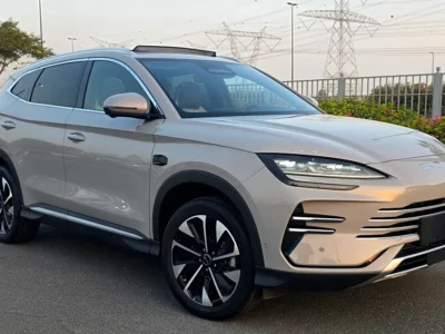 2025 BYD Song Plus 4 Cylinders Plug-in Hybrid Engine Grey Beige SUV Chinese Specs Automatic