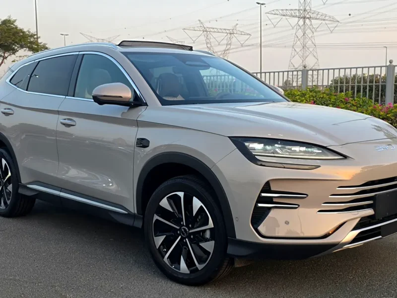 2025 BYD Song Plus 4 Cylinders Plug-in Hybrid Engine Grey Beige SUV Chinese Specs Automatic