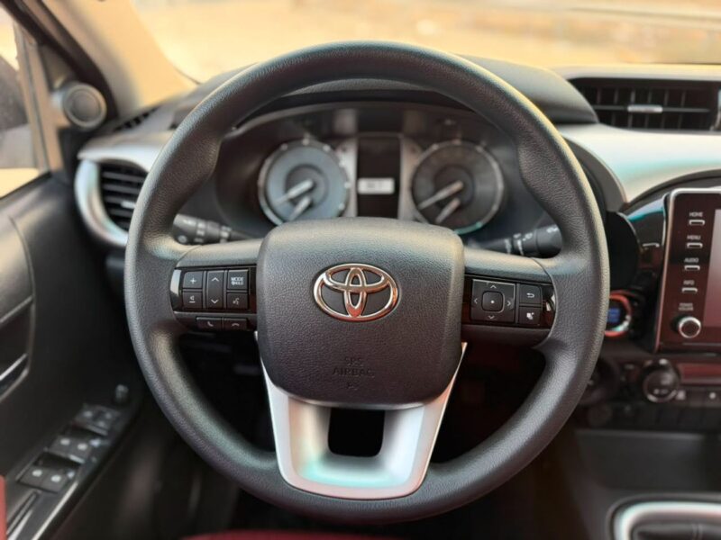 2026 Toyota Hilux GLX 2.7 Litres 4 Cylinders Petrol Engine Black Maroon Pickup Truck GCC