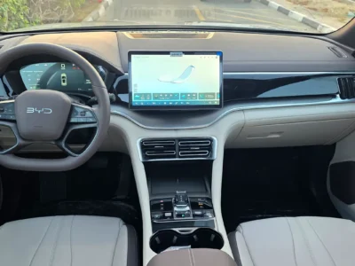 2025 BYD Song Plus 4 Cylinders Plug-in Hybrid Engine Grey Beige SUV Chinese Specs Automatic