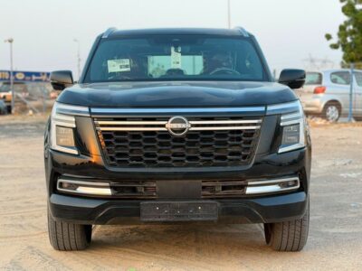 2026 Nissan Patrol LE TITANIUM 3.5 Litres 6 Cylinders Petrol Engine Black Maroon SUV GCC Specs